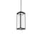 Dweled Amherst 6in LED Outdoor Pendant 3000K in Black PD-W172 - alternate 1
